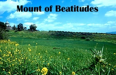 mount of beatitudes